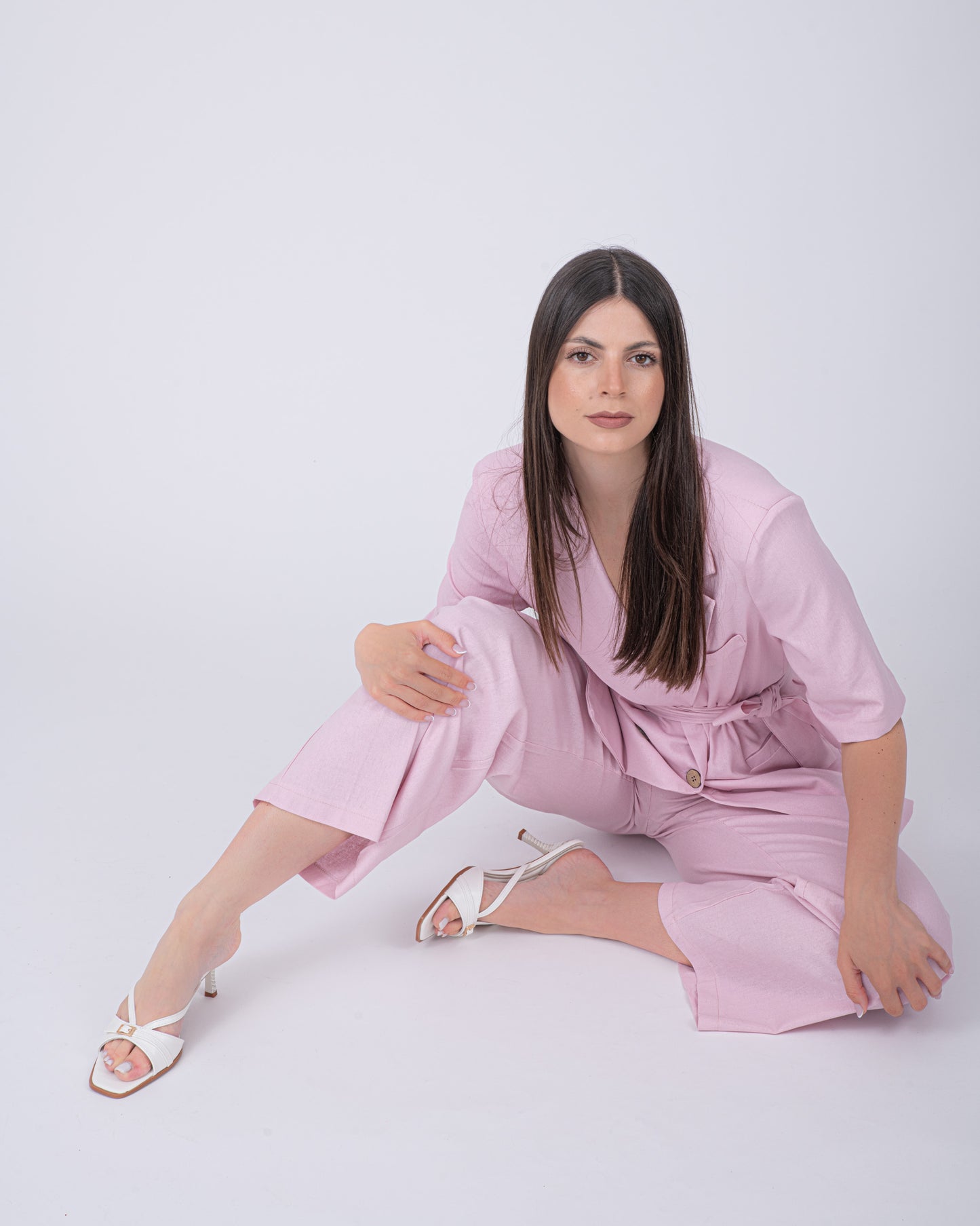 TAILLEUR LINO PINK