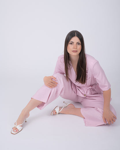 TAILLEUR LINO PINK