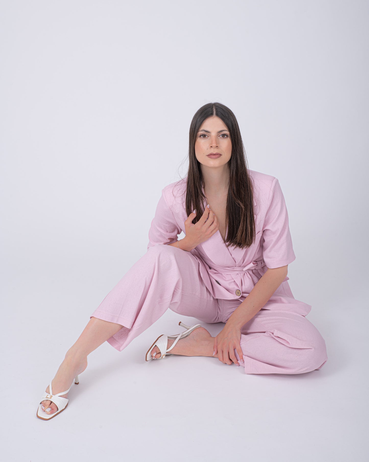 TAILLEUR LINO PINK