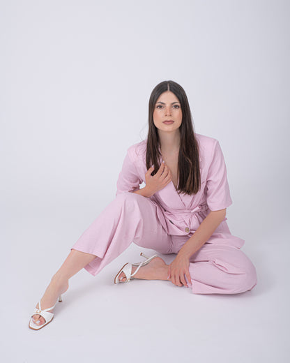 TAILLEUR LINO PINK