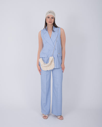 TAILLEUR GILET AZUL