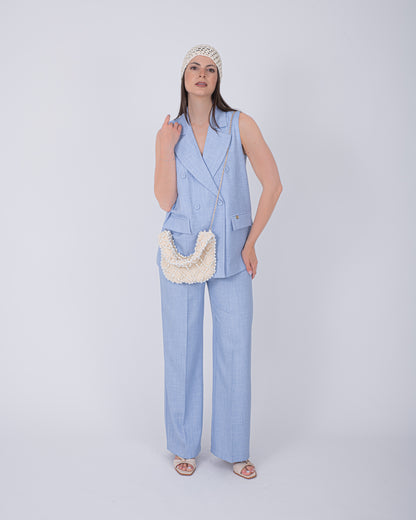 TAILLEUR GILET AZUL