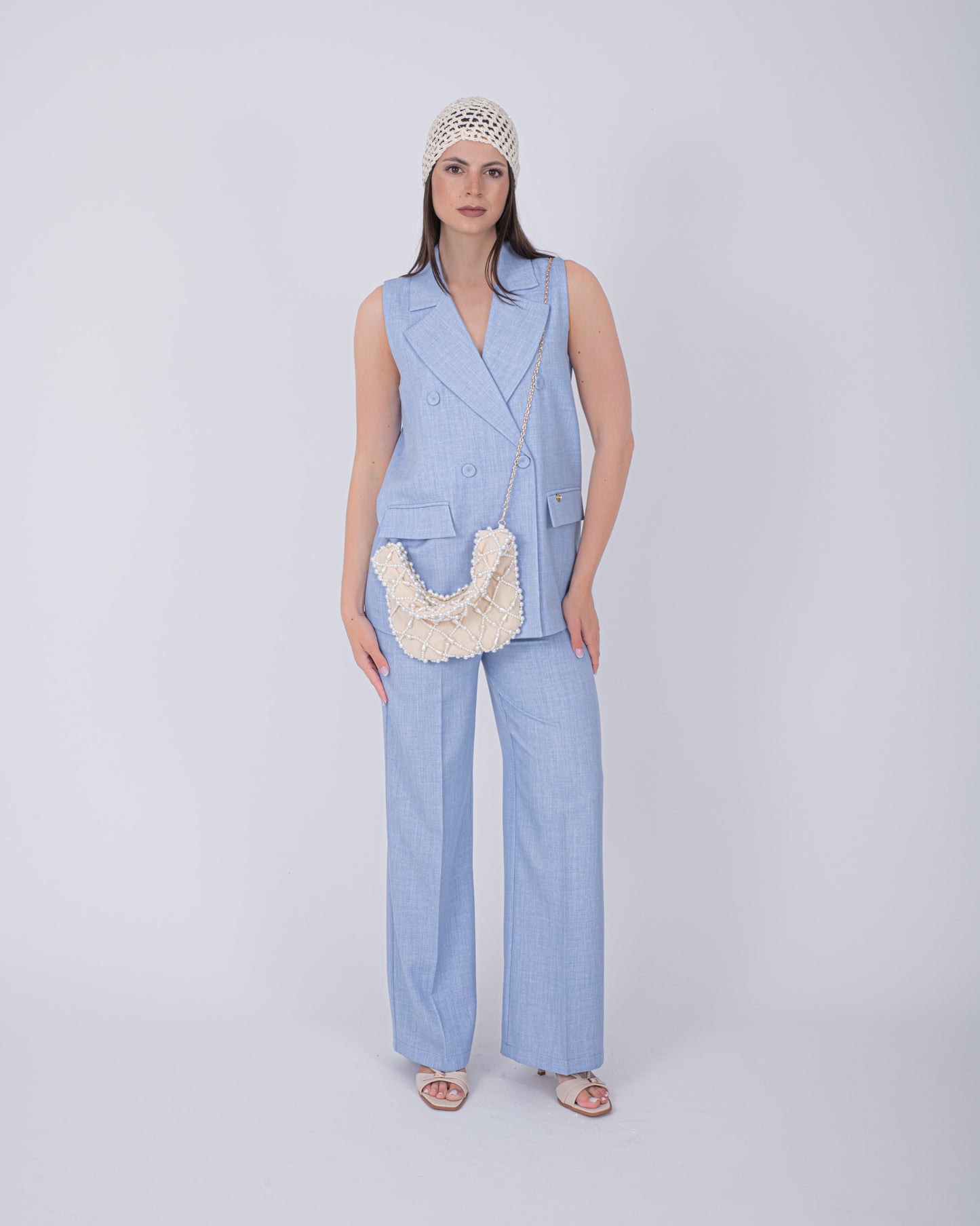 TAILLEUR GILET AZUL