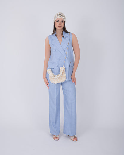 TAILLEUR GILET AZUL