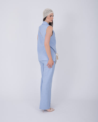 TAILLEUR GILET AZUL