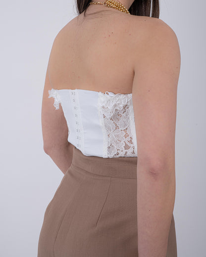CORSETTO LOVE WHITE