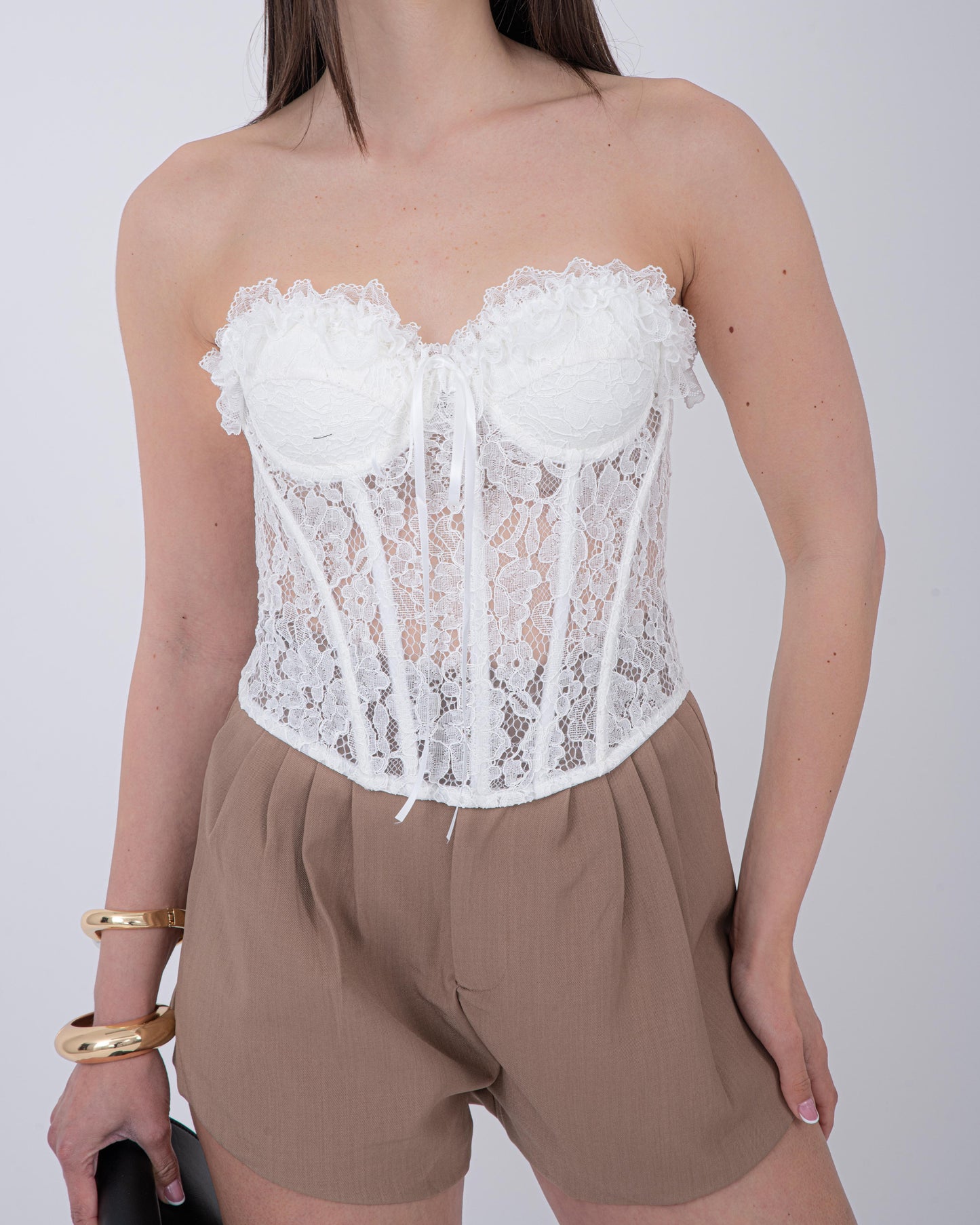 CORSETTO LOVE WHITE