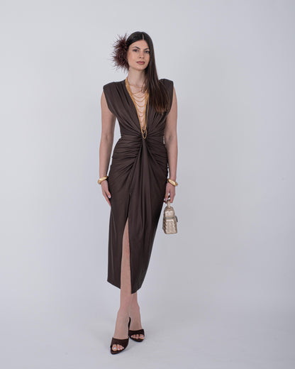 ABITO TESIA CIOCCOLATO