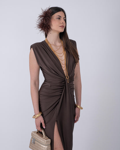 ABITO TESIA CIOCCOLATO