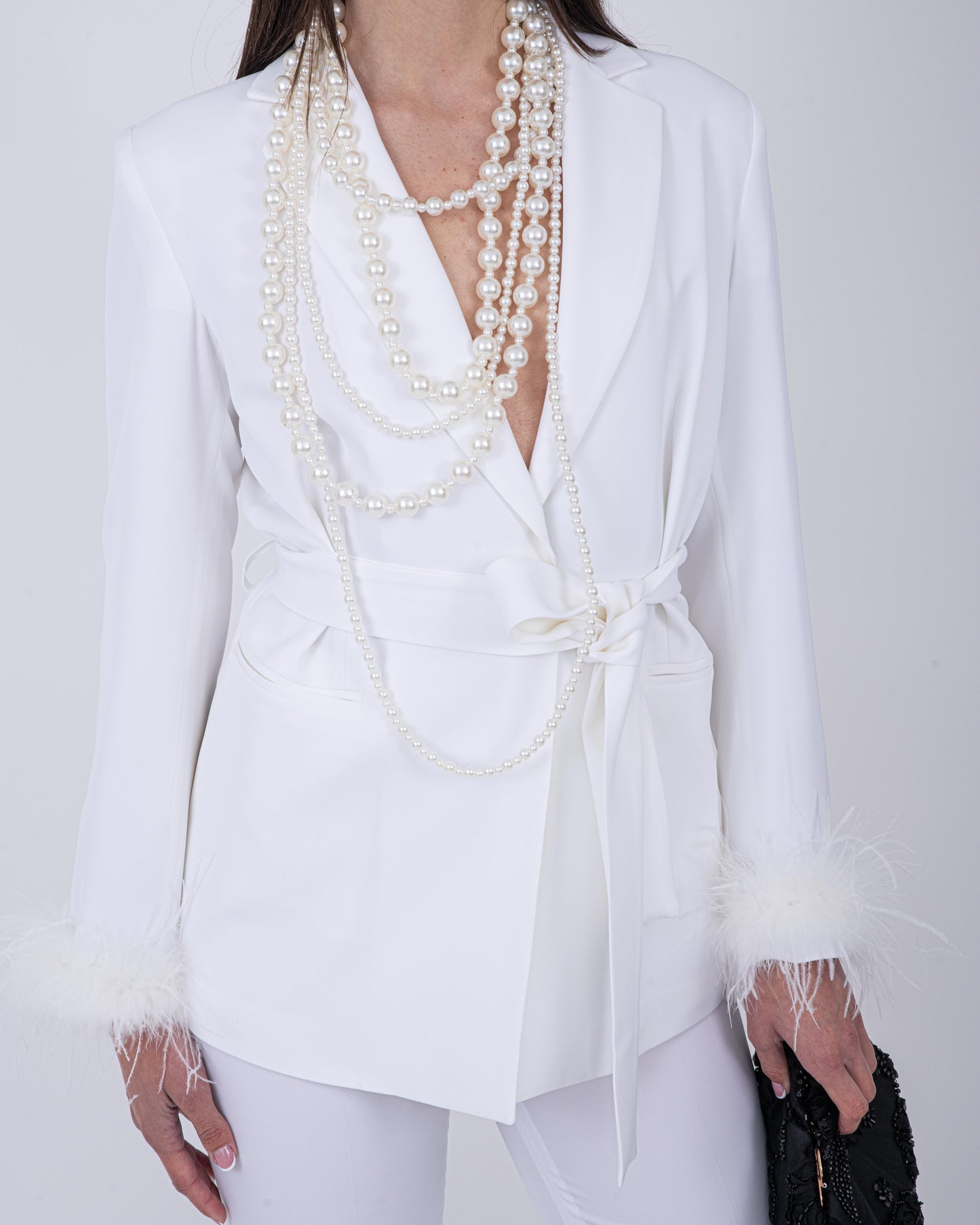 TAILLEUR GINEVRA BIANCO