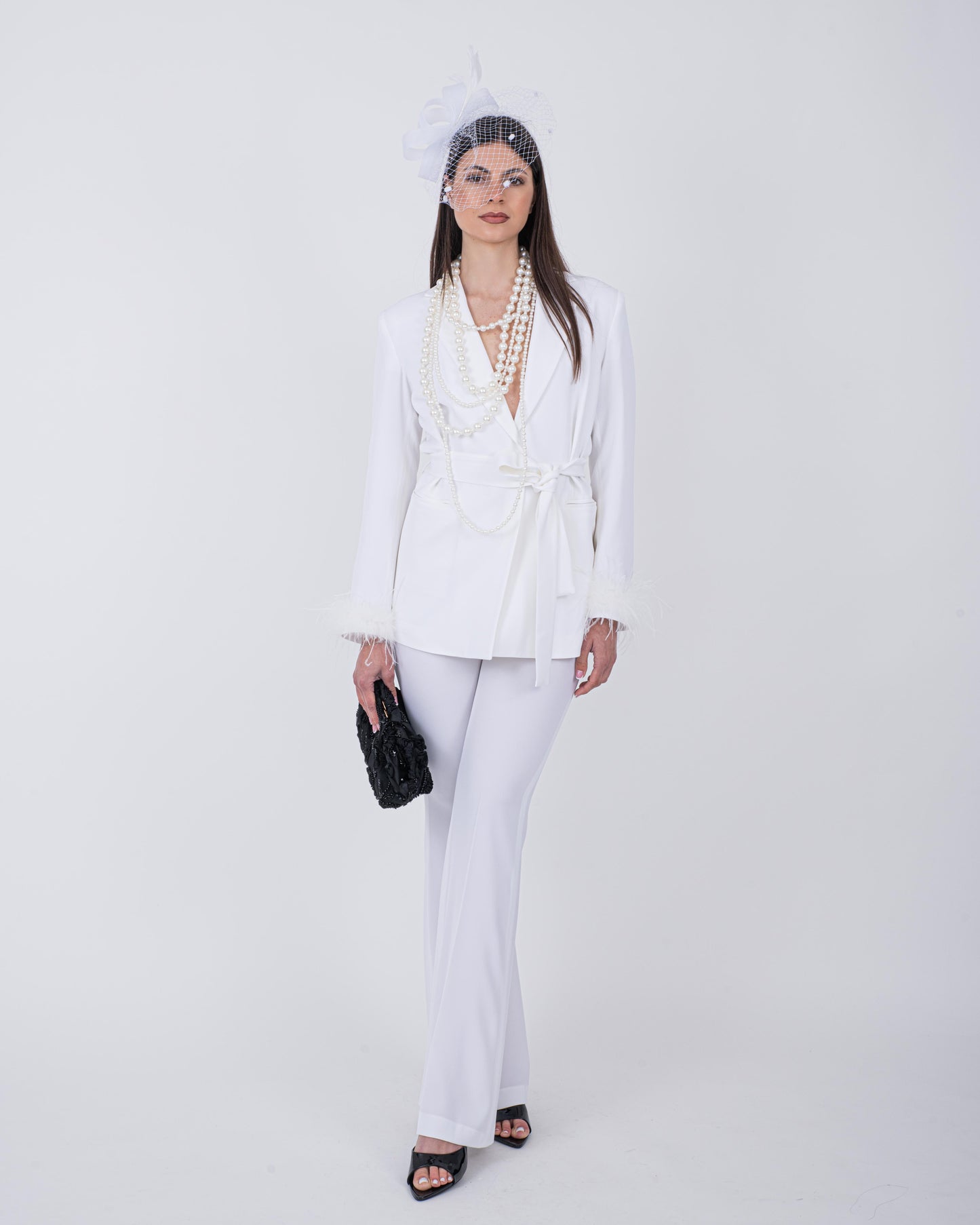 TAILLEUR GINEVRA BIANCO