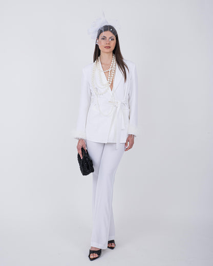 TAILLEUR GINEVRA BIANCO