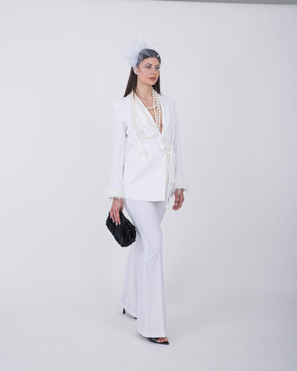 TAILLEUR GINEVRA BIANCO