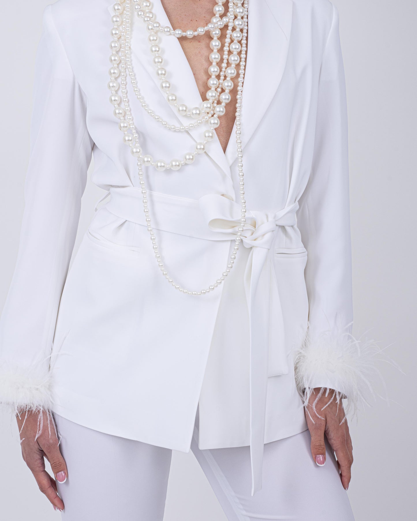 TAILLEUR GINEVRA BIANCO