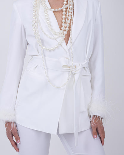 TAILLEUR GINEVRA BIANCO