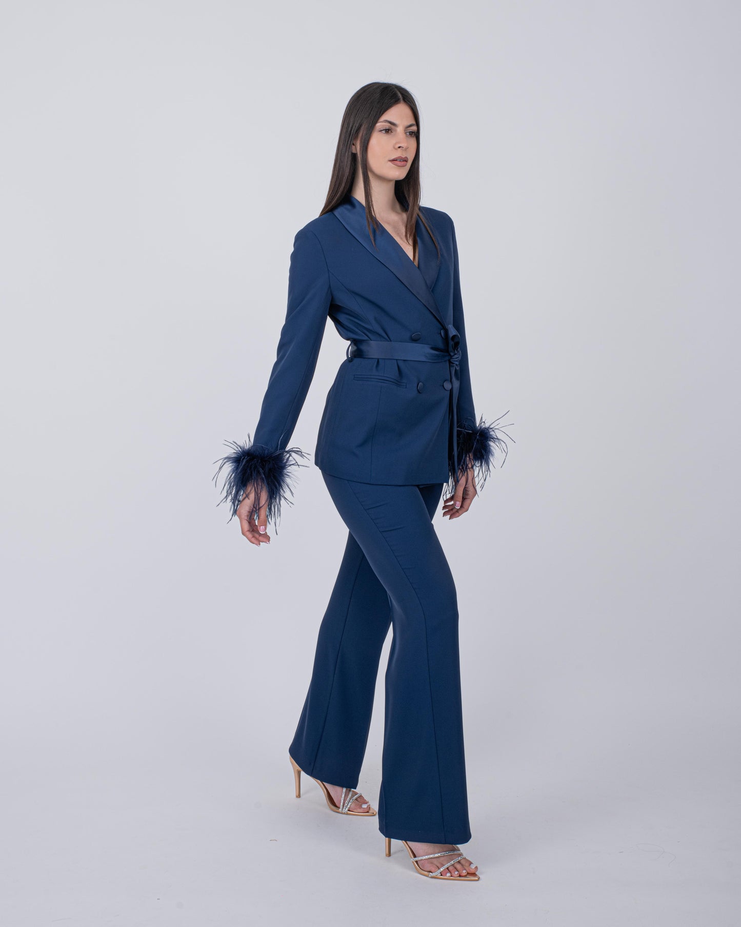 TAILLEUR PLUME BLU NAVY