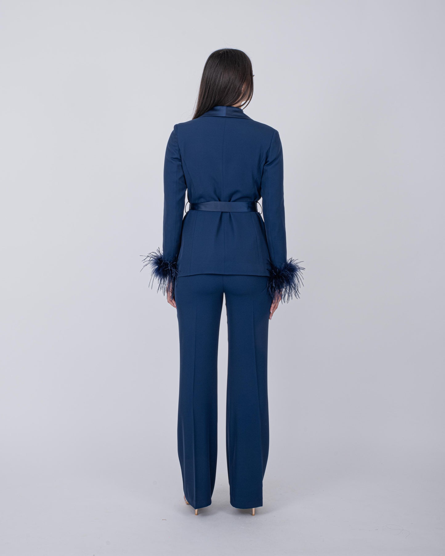 TAILLEUR PLUME BLU NAVY