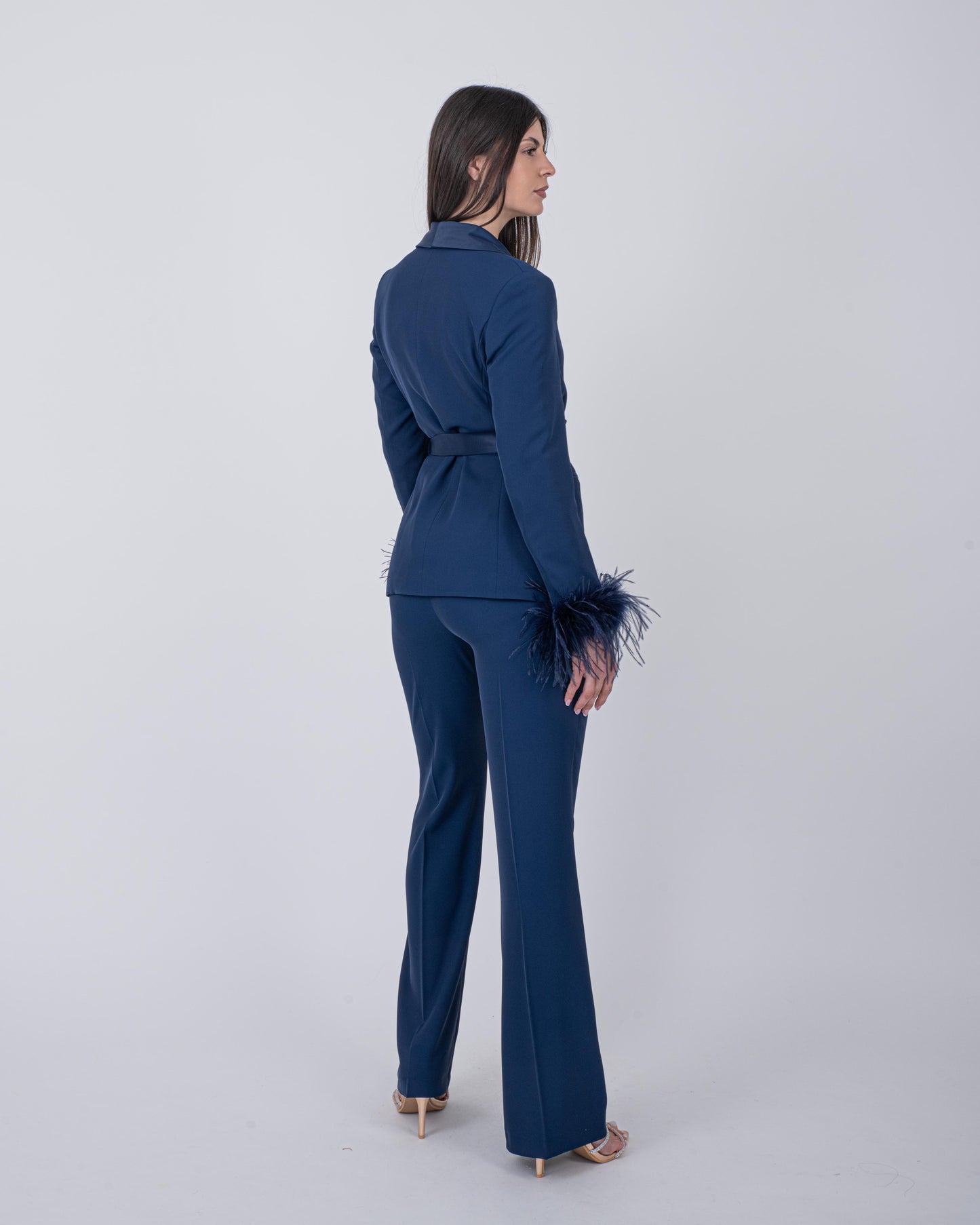 TAILLEUR PLUME BLU NAVY