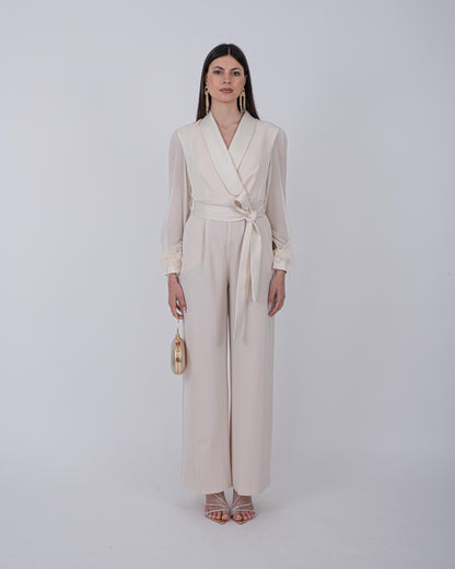 JUMPSUIT CREMA