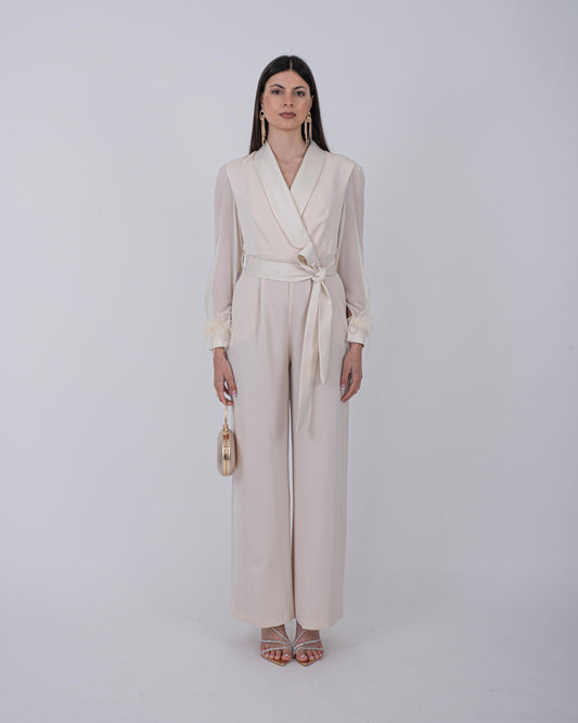JUMPSUIT CREMA