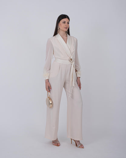 JUMPSUIT CREMA