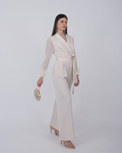 JUMPSUIT CREMA