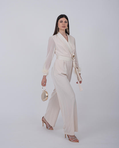 JUMPSUIT CREMA