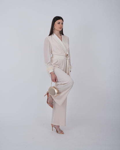 JUMPSUIT CREMA