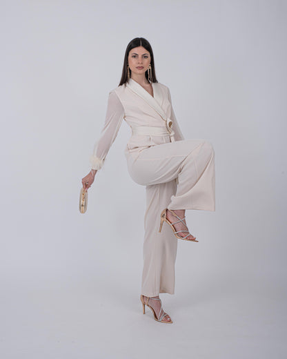JUMPSUIT CREMA