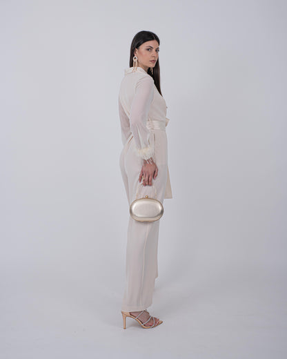 JUMPSUIT CREMA