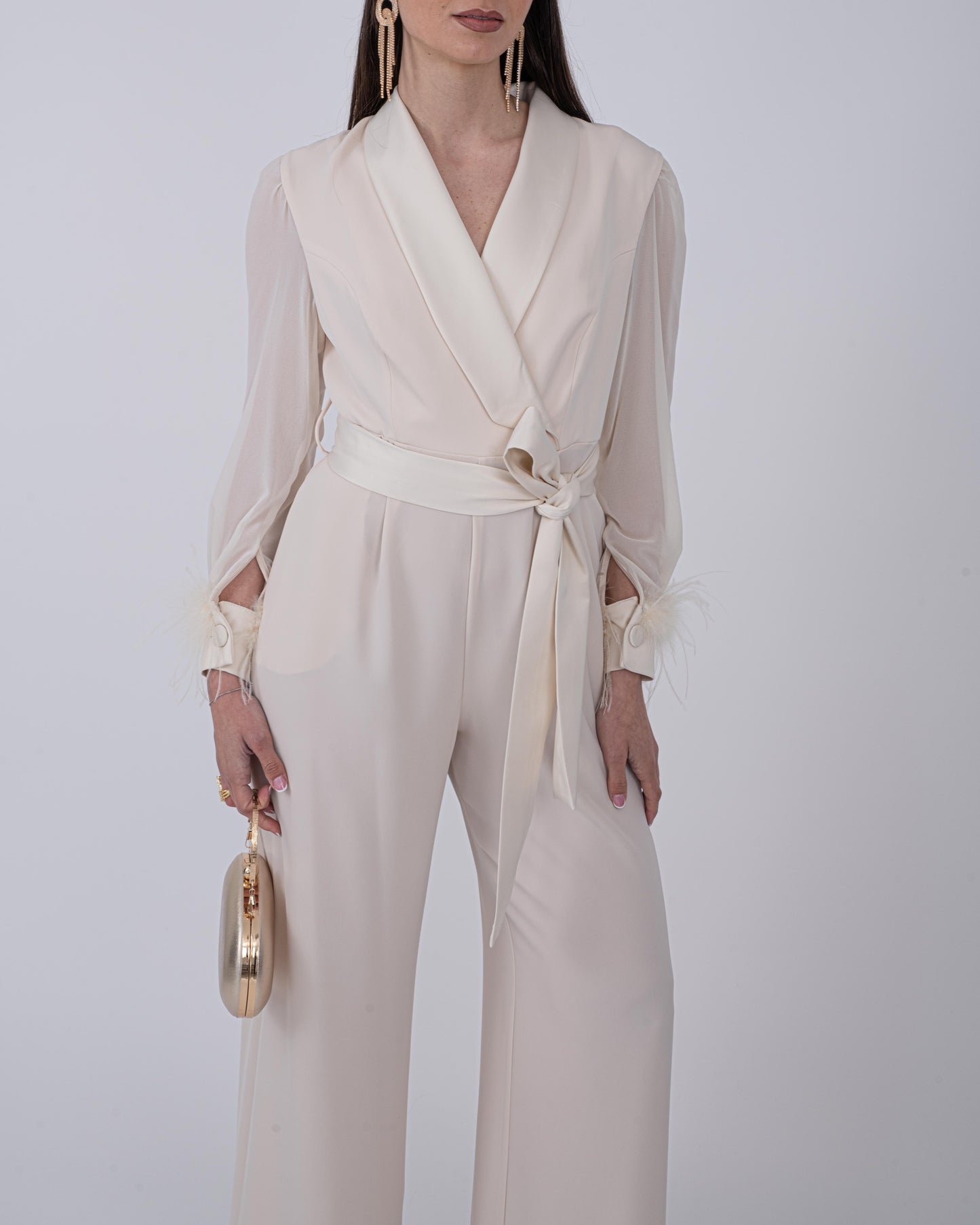 JUMPSUIT CREMA