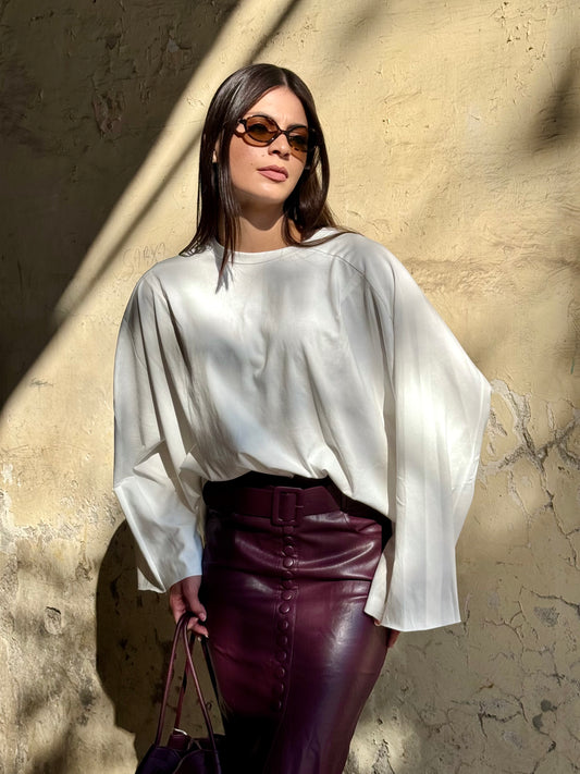 T-SHIRT LONGUETTE WHITE