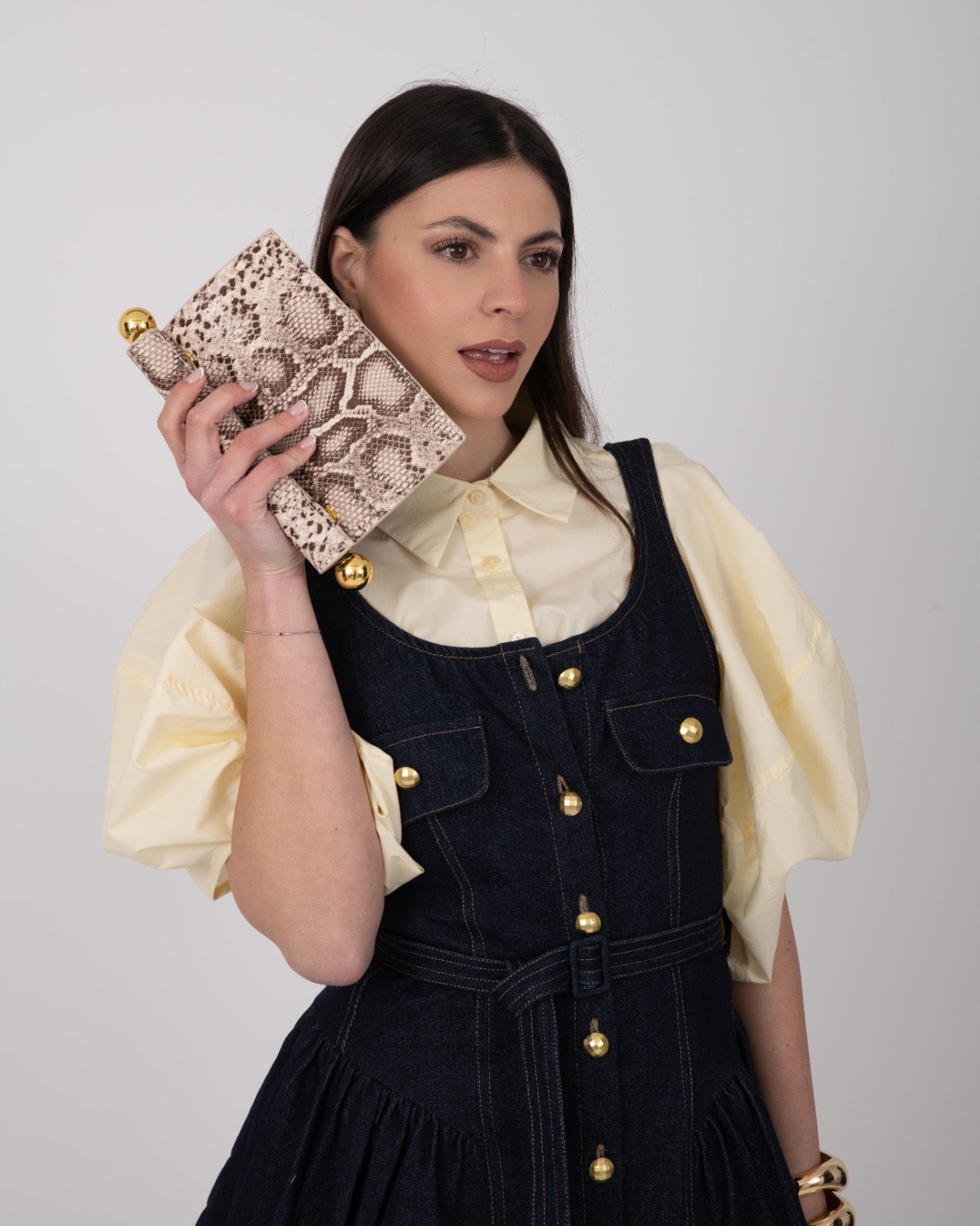 ABITO MINI BLUE DENIM