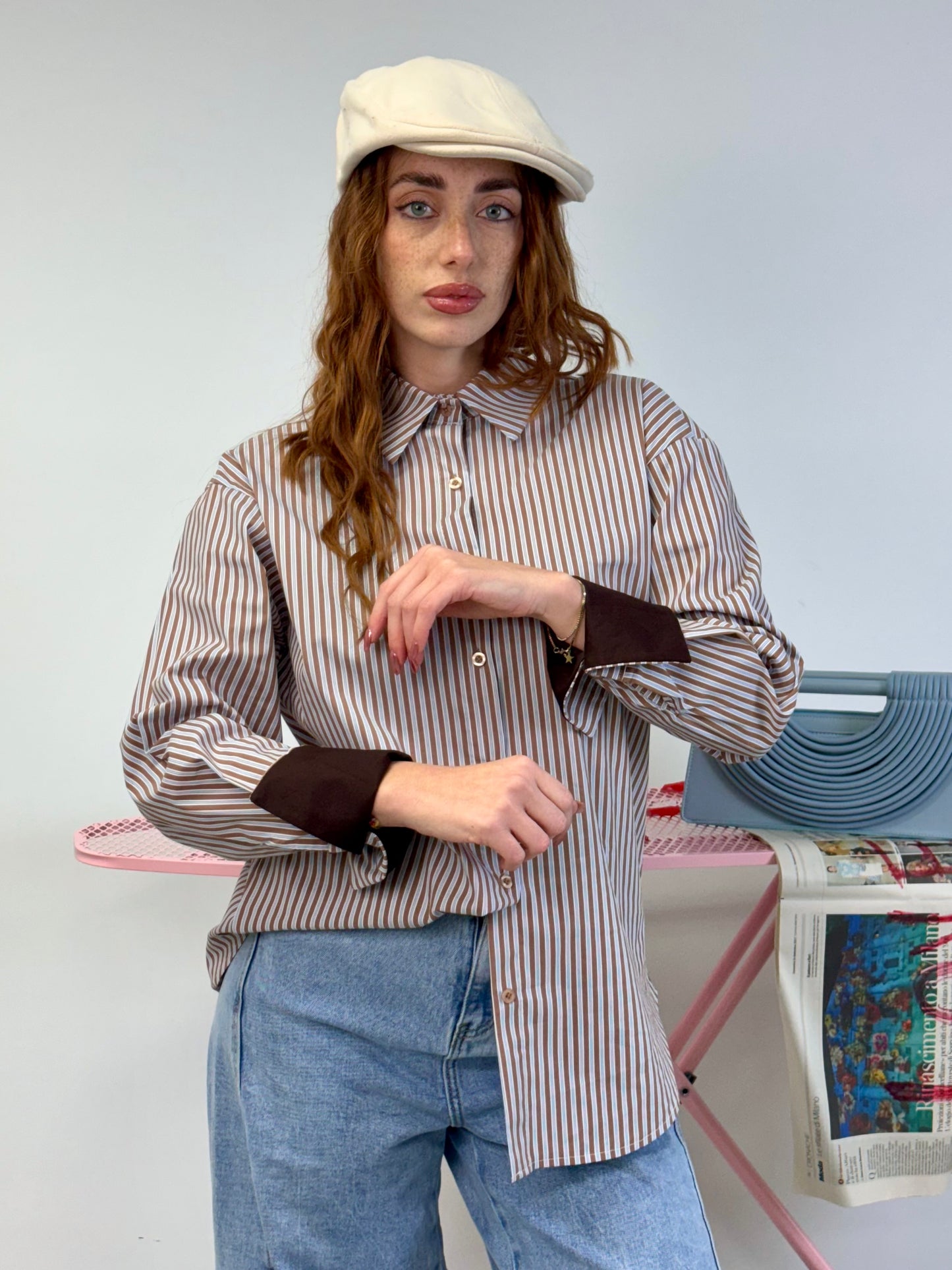 CAMICIA RISVOLTO CHOCO