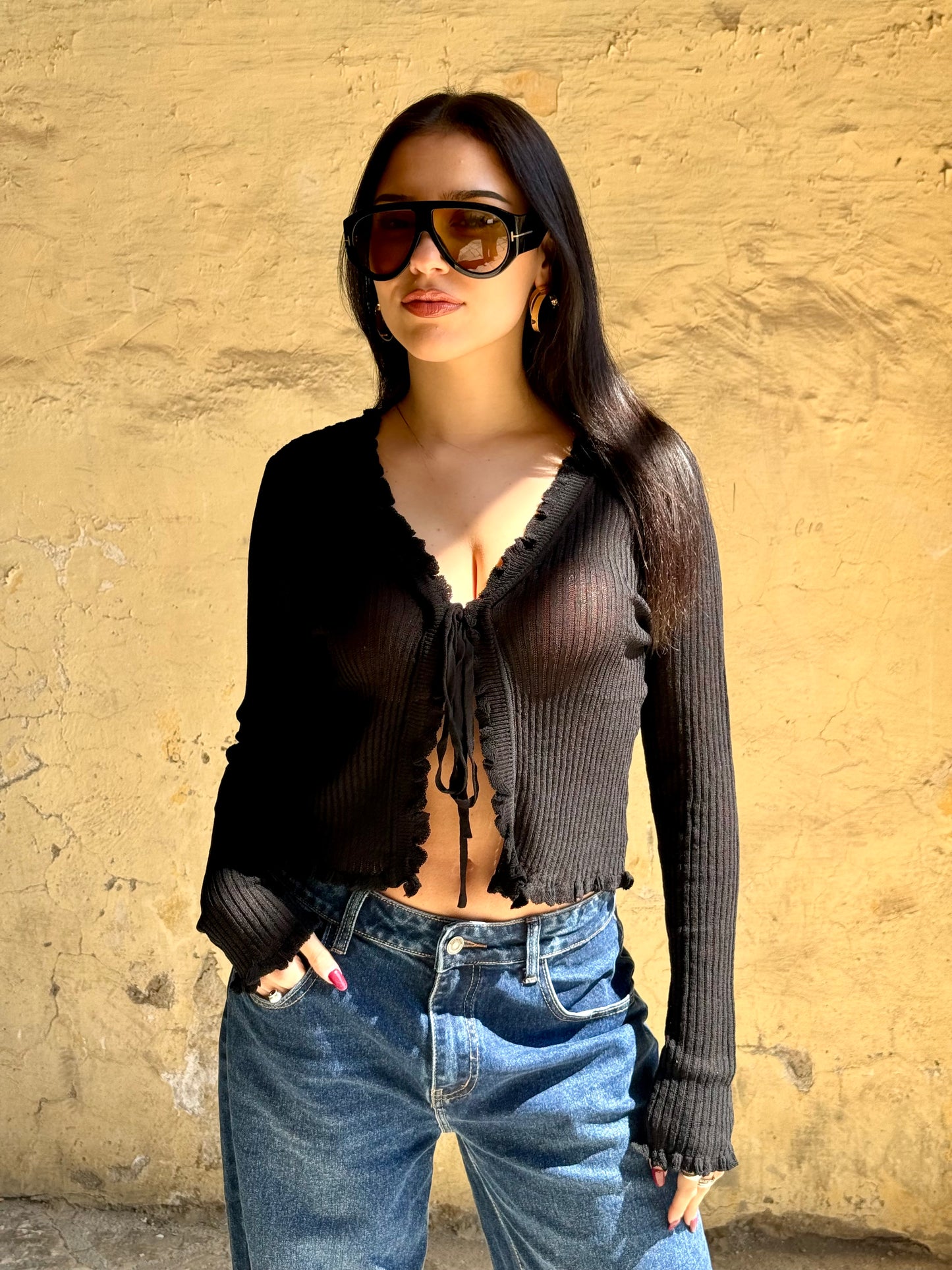 Maglia Jacqueline nera
