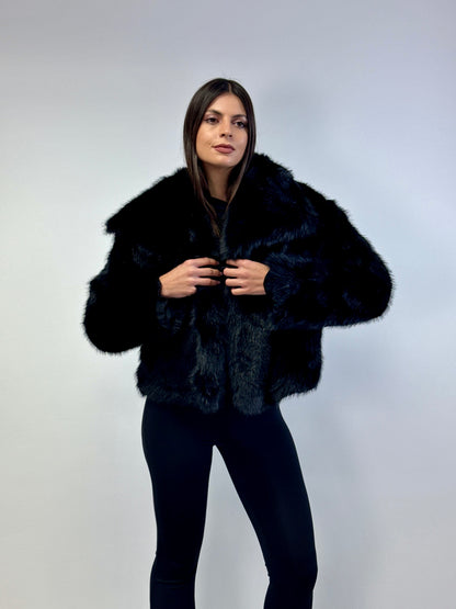 Simil pelliccia black