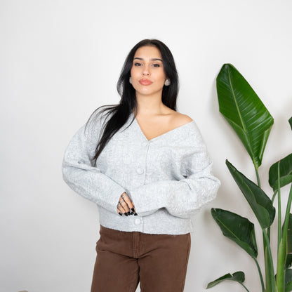 CARDIGAN TRECCE