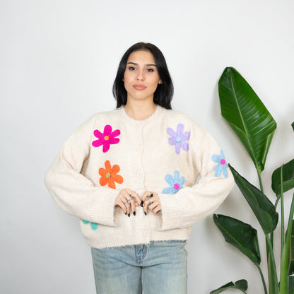 CARDIGAN FLORA