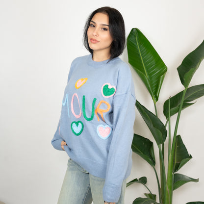 MAGLIONE RAINBOW AMOUR