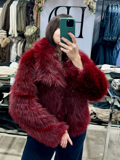 PELLICCIA AMELIA BURGUNDY