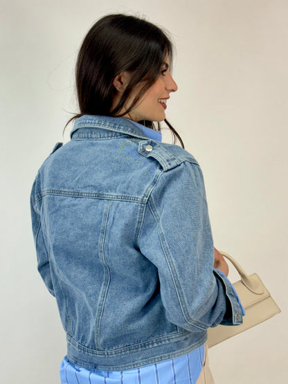 Denim Jacket chiodo