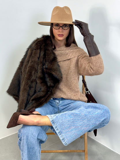 MAGLIA SCOLLO OMERALE