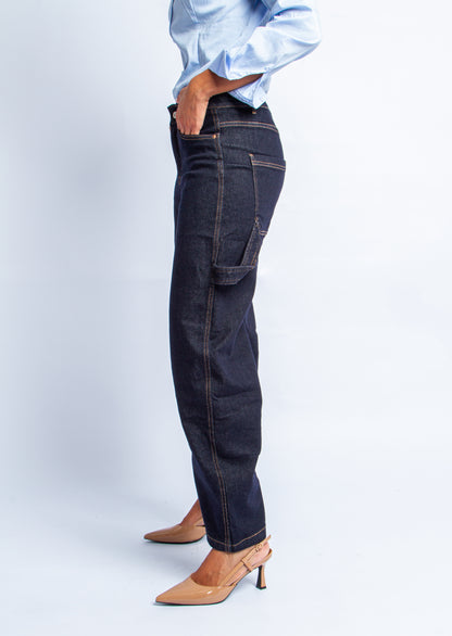 JEANS BANANA FIT BLUE