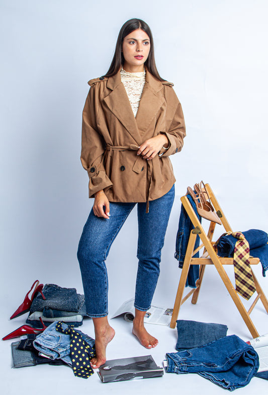 TRENCH SHORT