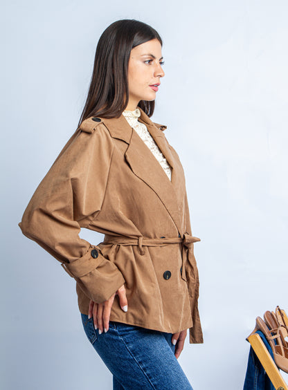 TRENCH SHORT
