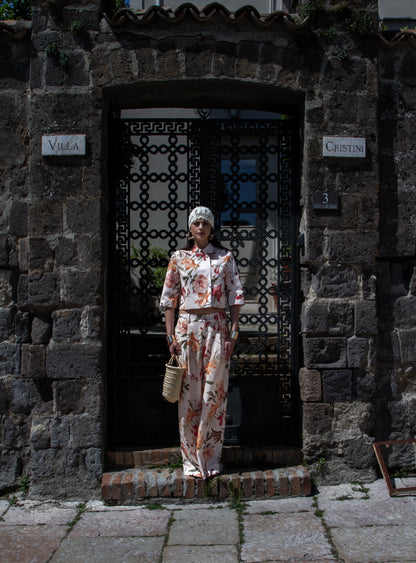 TAILLEUR LUMINA LINO FLOWER