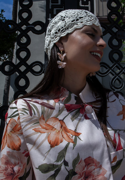TAILLEUR LUMINA LINO FLOWER