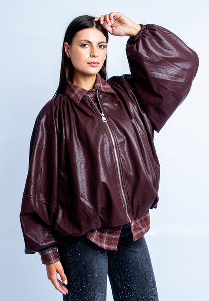 GIACCA BALLON LEATHER