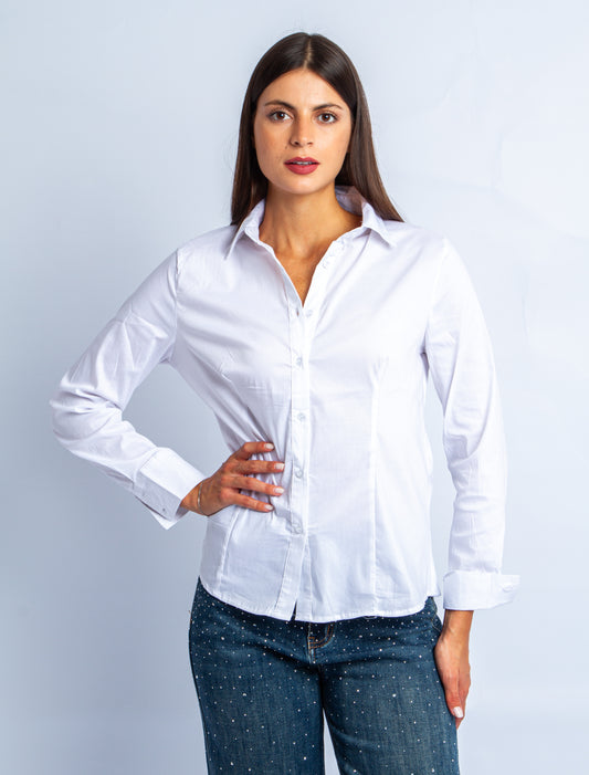 CAMICIA BASIC BIANCA