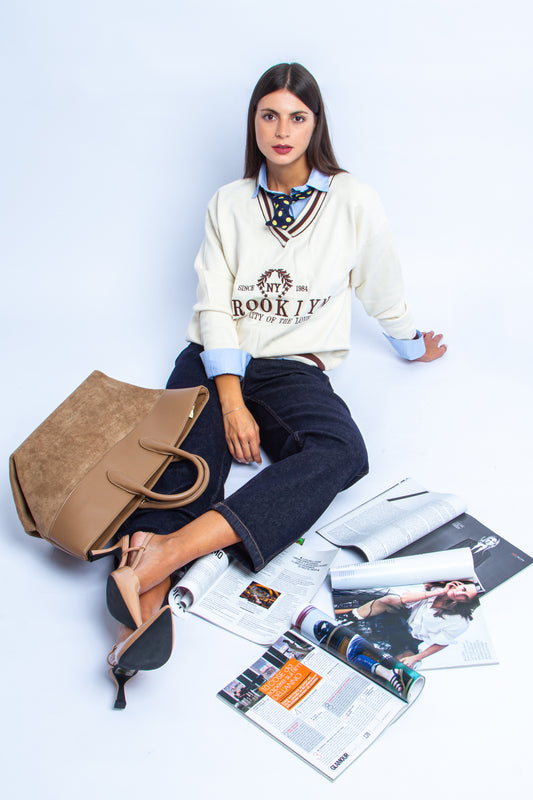 JEANS BANANA FIT BLUE